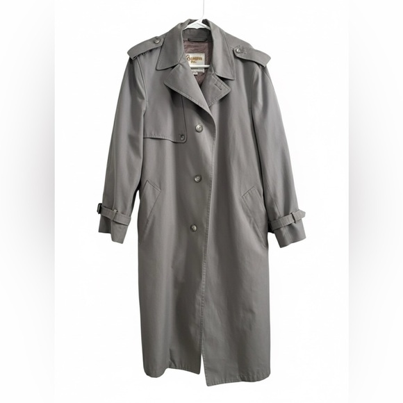 2 /$35 Fog Charcoal Trench Coat - Picture 1 of 5